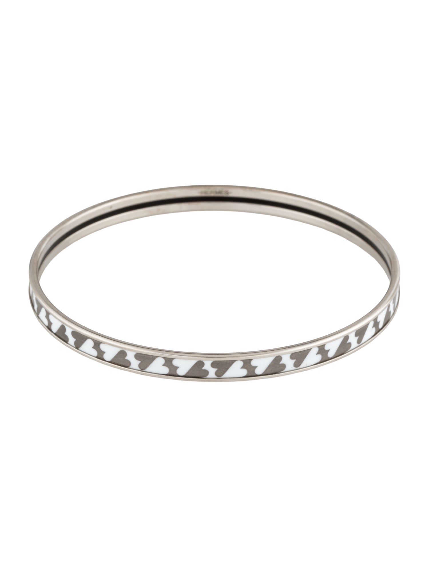 Hermès Hermès Enamel Extra Narrow Bangle Bracelet