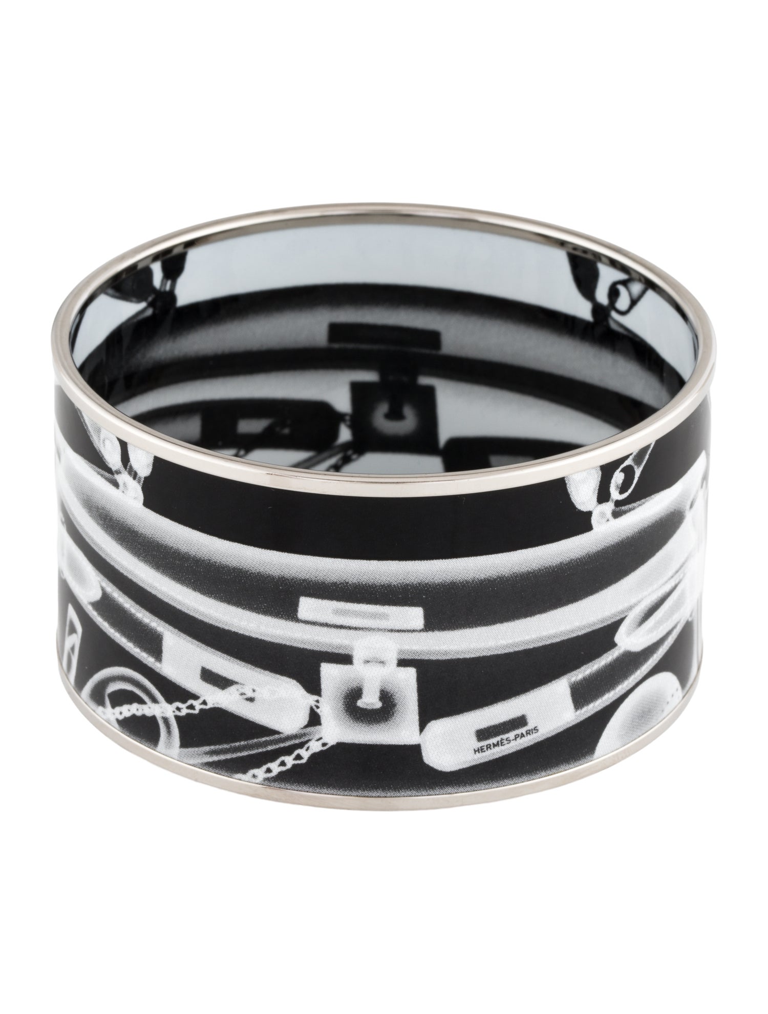 Hermès Enamel Tout en Clic Bangle Bracelet