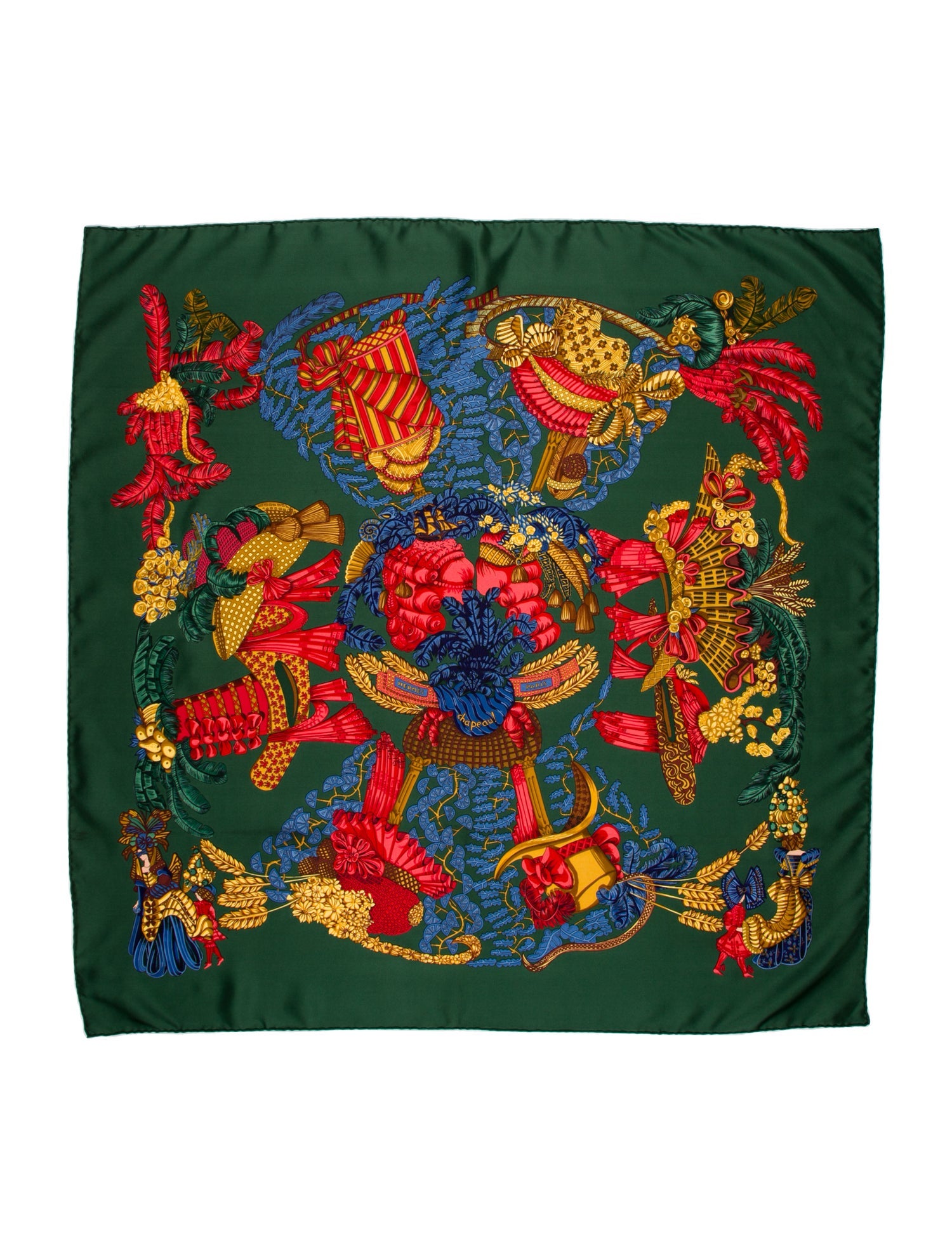 Hermès Chapeau! Silk Scarf