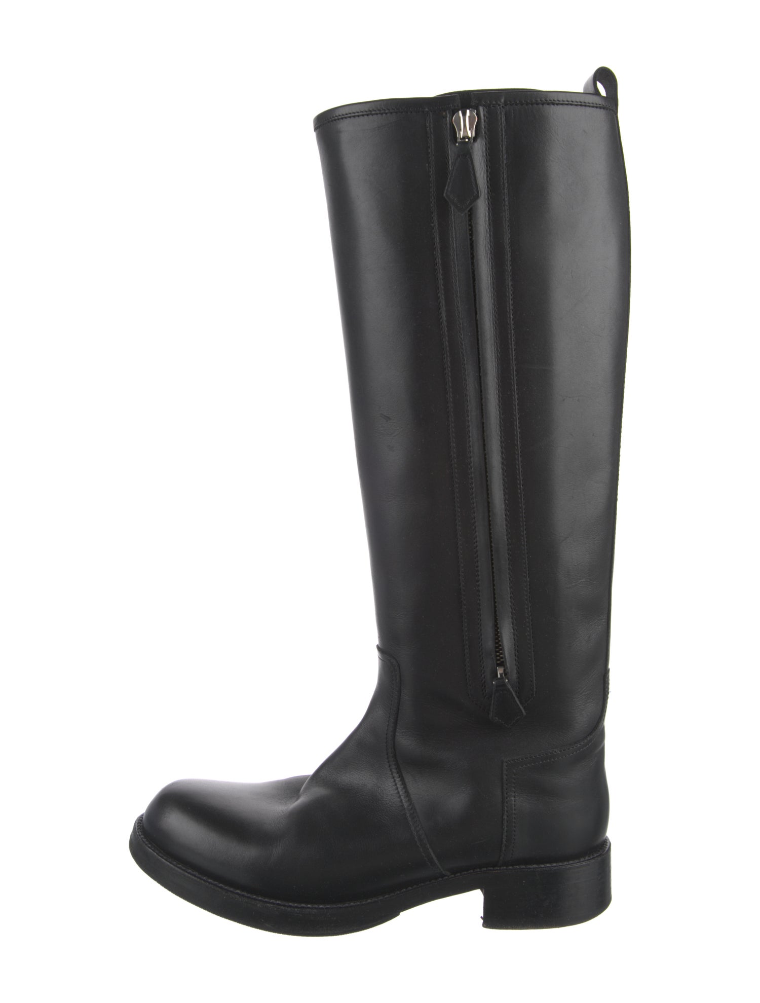 Hermès Leather Riding Boots