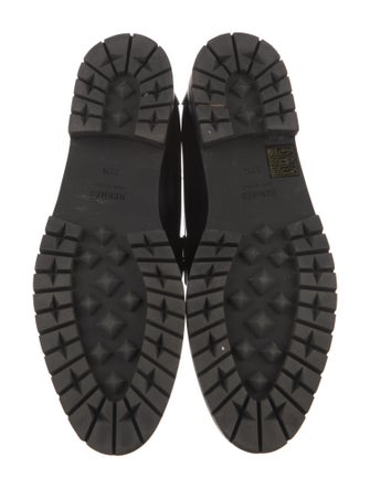 Hermès Faubourg H Logo Loafers