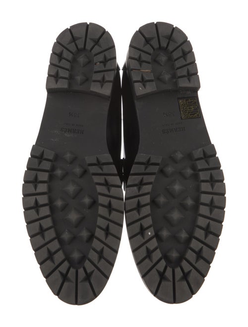 Hermès Faubourg H Logo Loafers