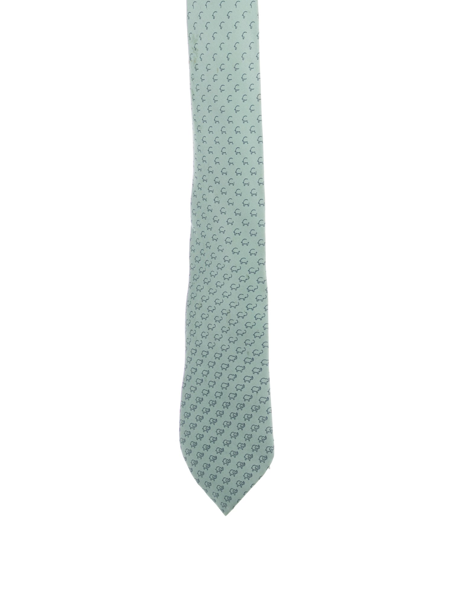 Hermès Silk Patterned Tie