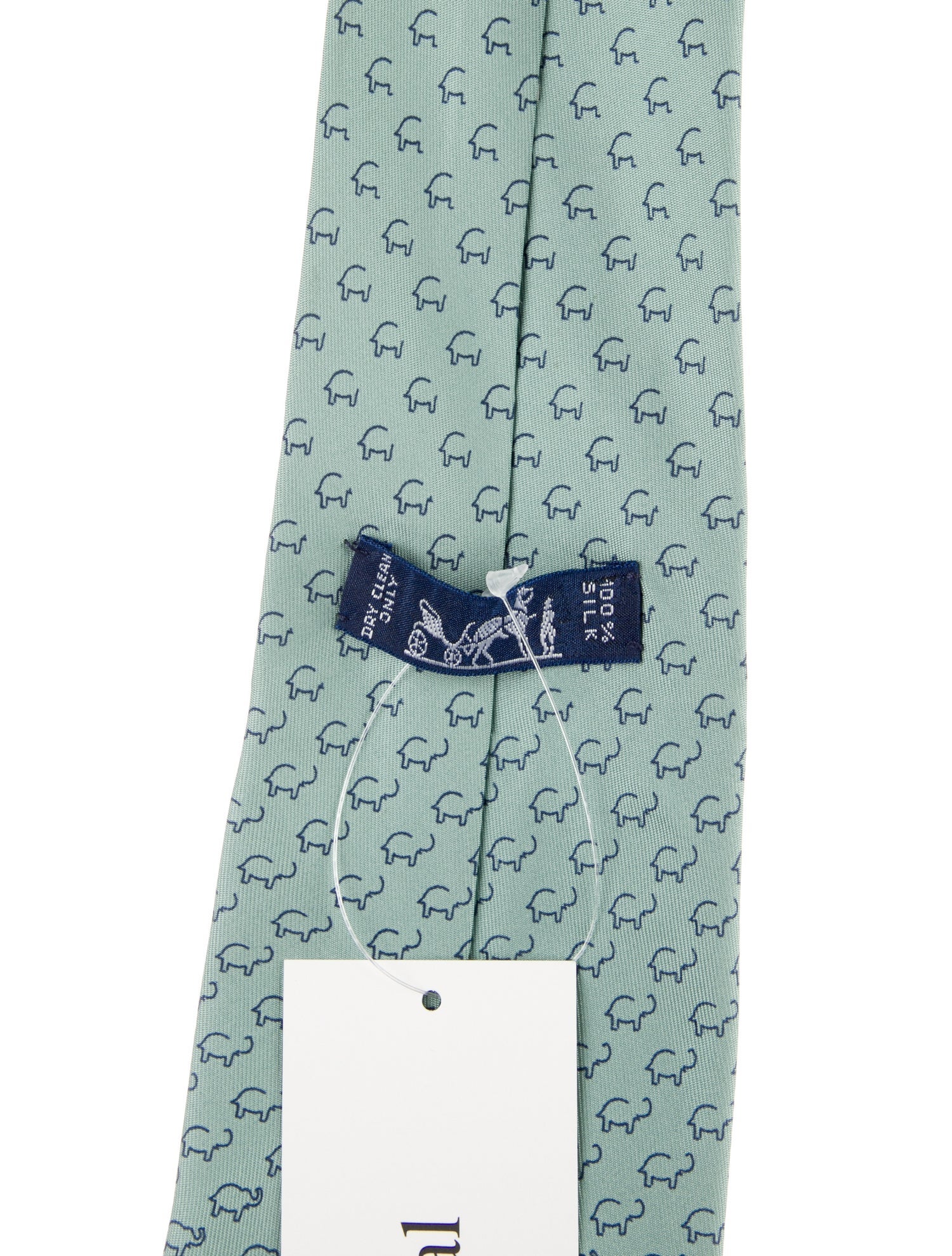 Hermès Silk Patterned Tie
