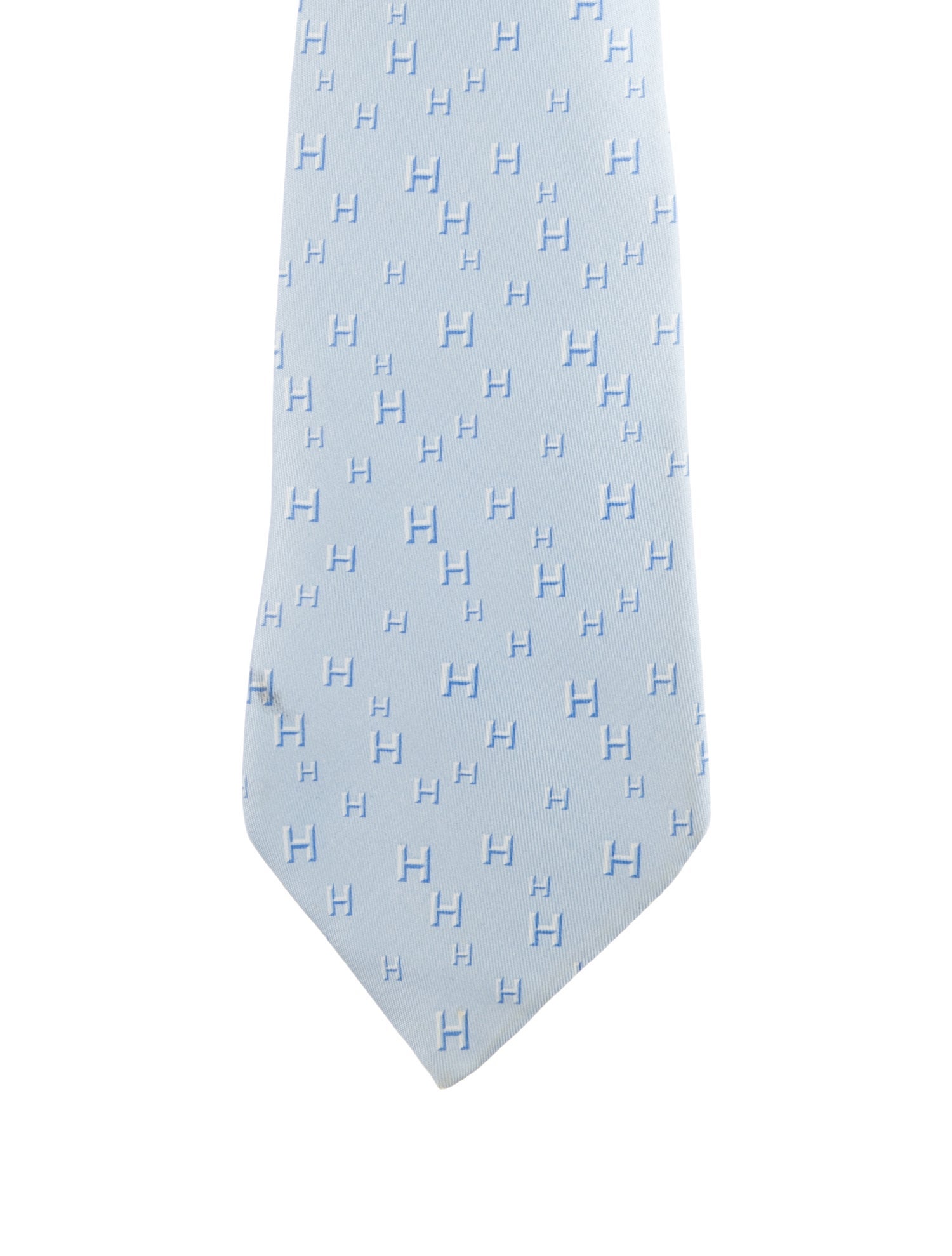Hermès Silk Pattern Tie