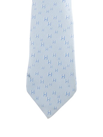 Hermès Silk Pattern Tie