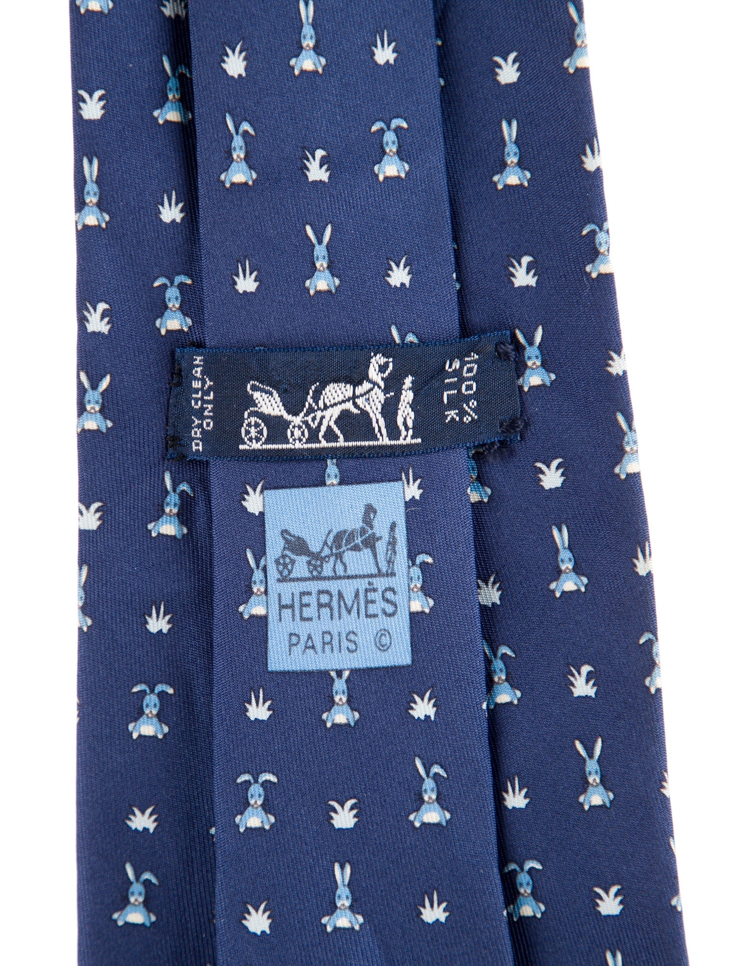Hermès Silk Pattern Tie