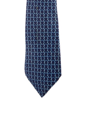 Hermès Silk Pattern Tie