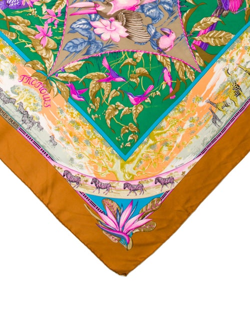 Hermès Tropiques Silk Scarf