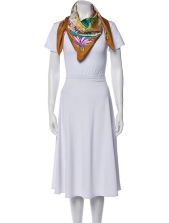 Hermès Tropiques Silk Scarf