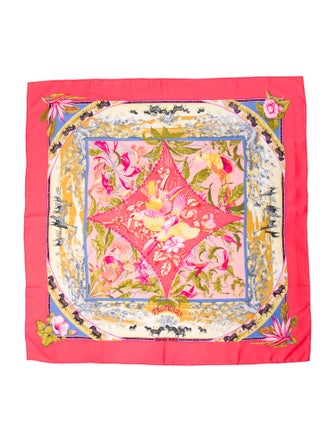 Hermès Tropiques Silk Scarf