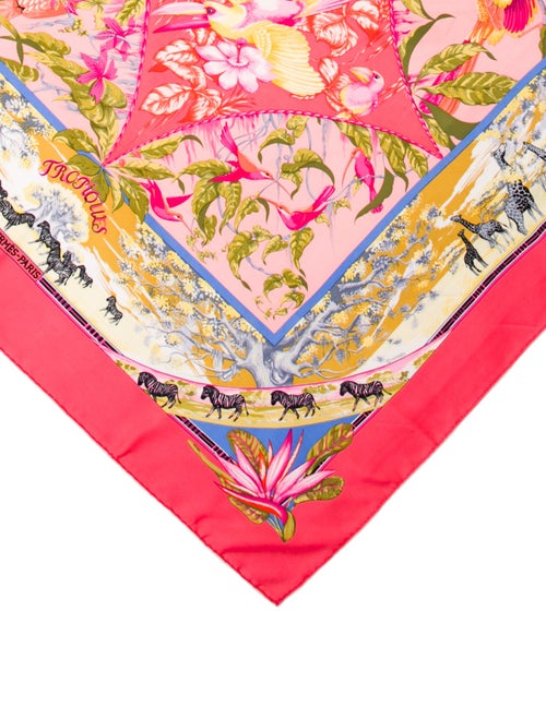Hermès Tropiques Silk Scarf