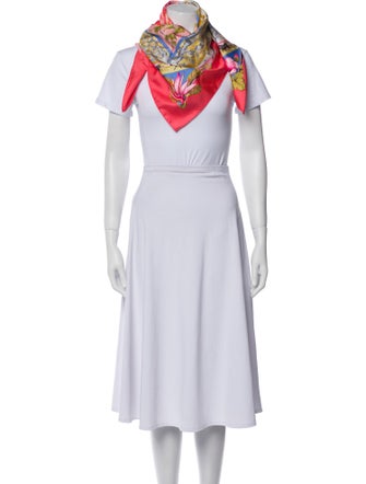 Hermès Tropiques Silk Scarf