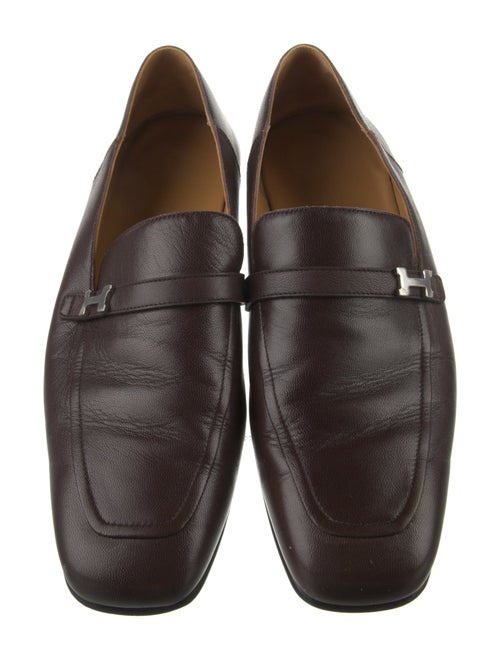 Hermès Giovanni H Logo Dress Loafers