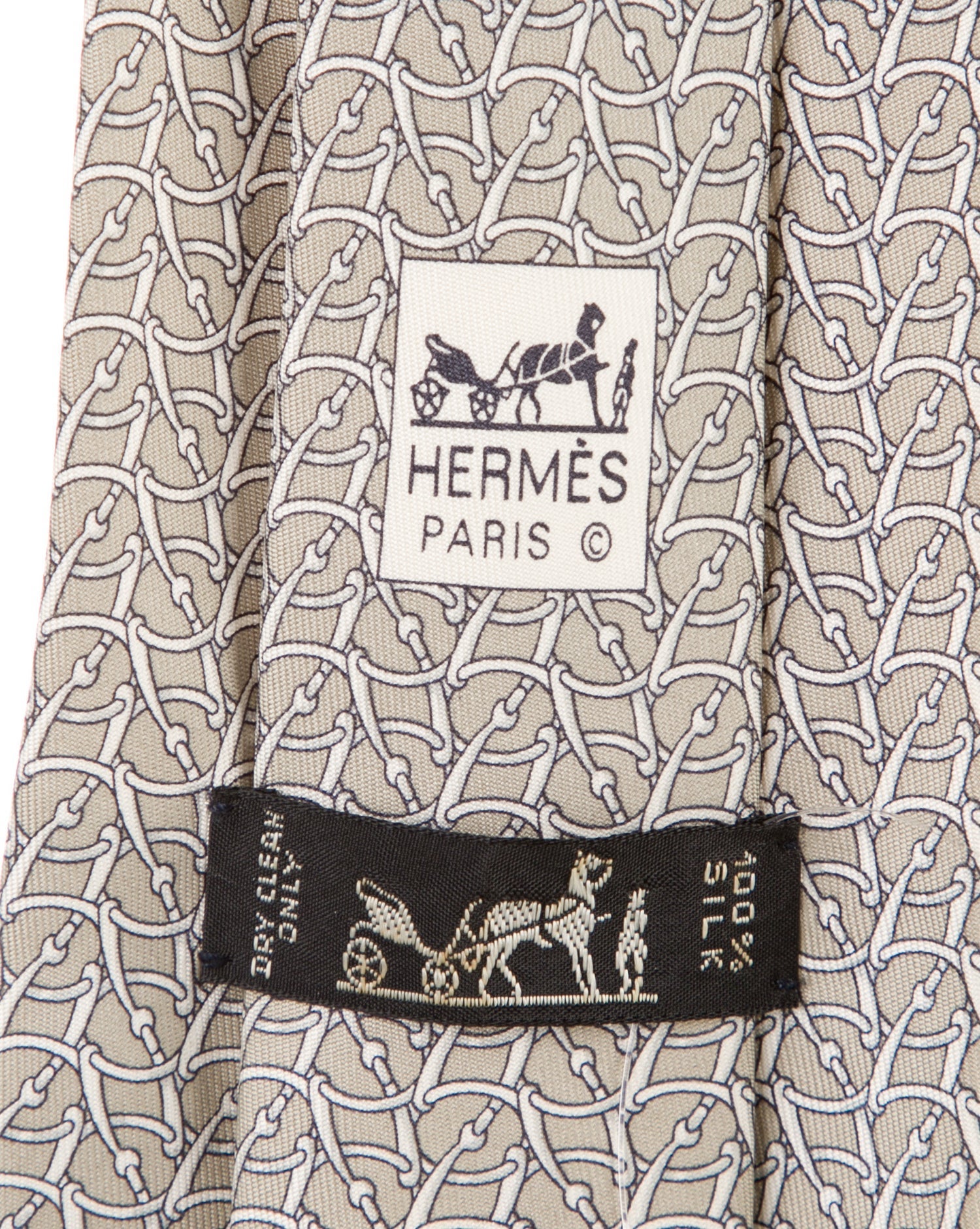 Hermès Silk Patterned Tie