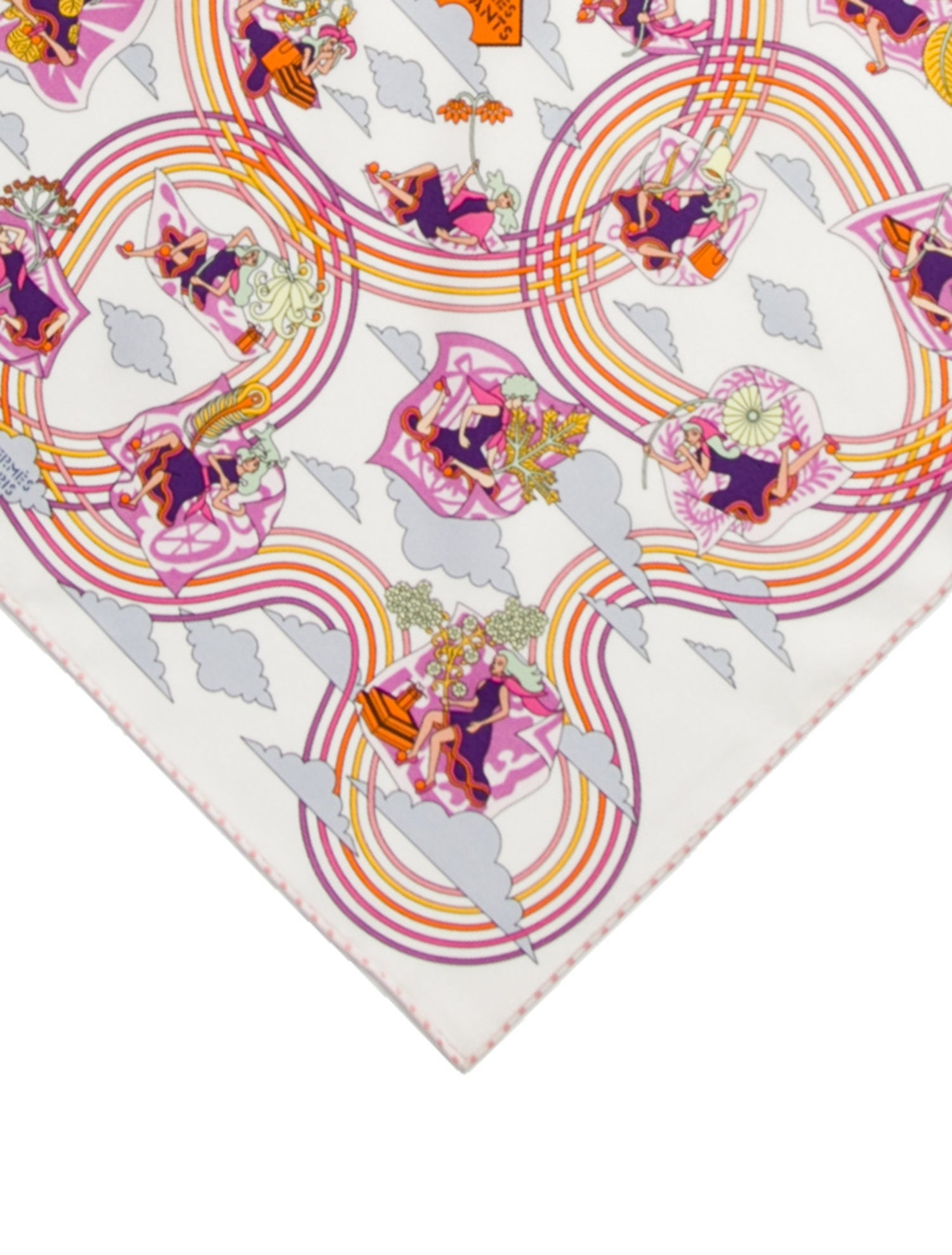Hermès Carres Volants Silk Scarf w/ Tags