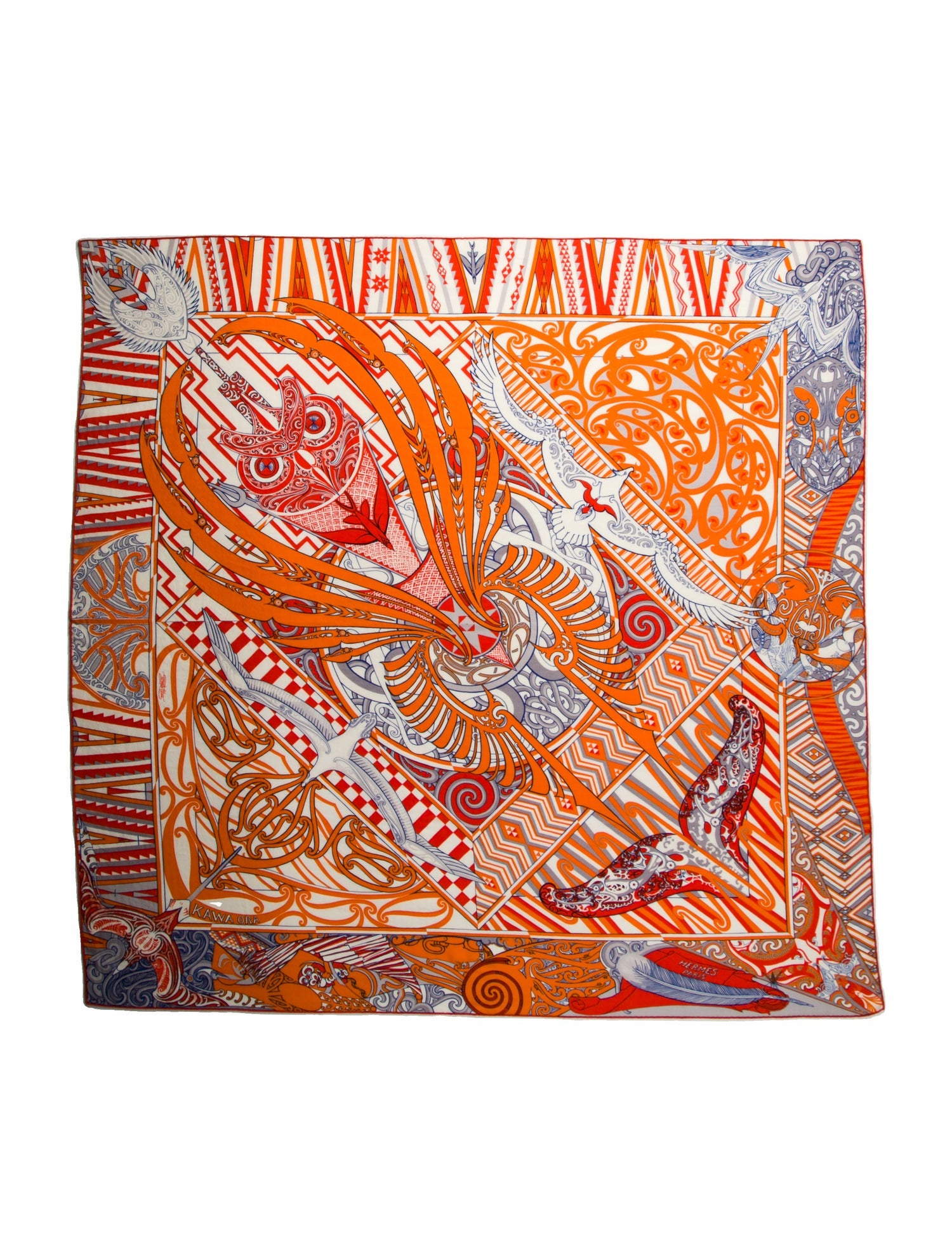 Hermès Kawa Ora Cashmere Shawl w/ Tags