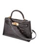 Hermès 2018 Shiny Alligator Mini Kelly Sellier 20