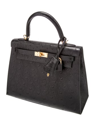 Hermès 2021 Ostrich Kelly II Sellier 25