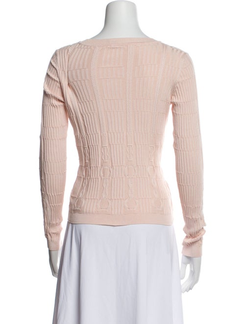 Hermès Silk Bateau Neckline Sweater
