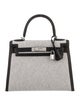 Hermès 2025 Toile Kelly II Sellier 28