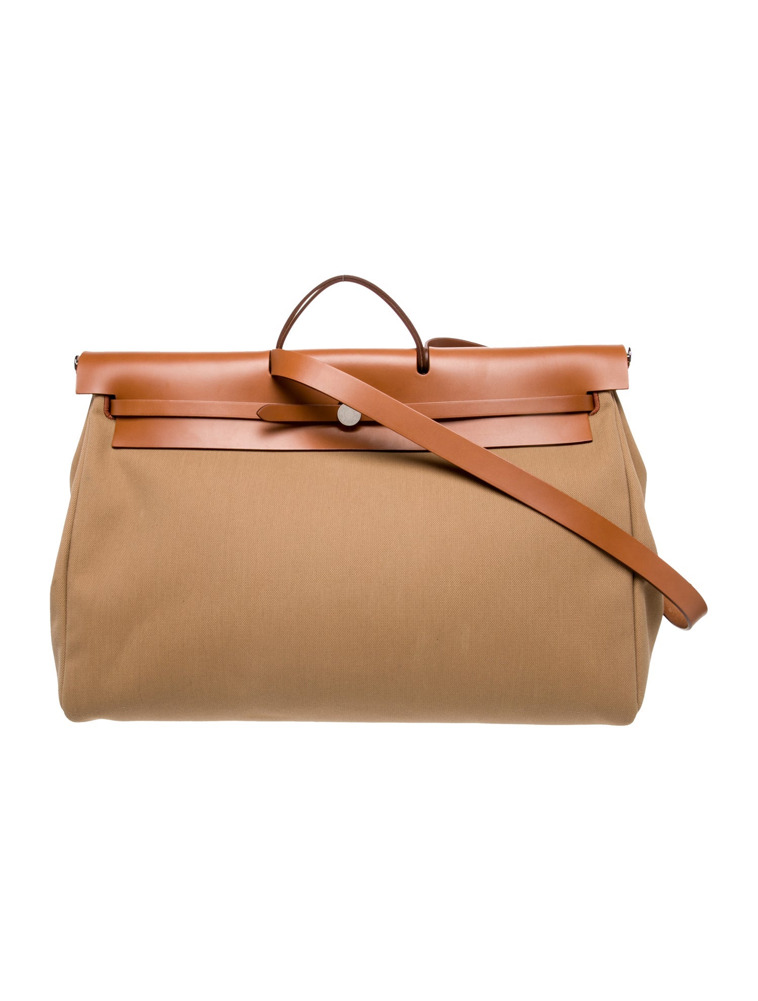 Hermès Toile Militaire Herbag Zip Cabine 50