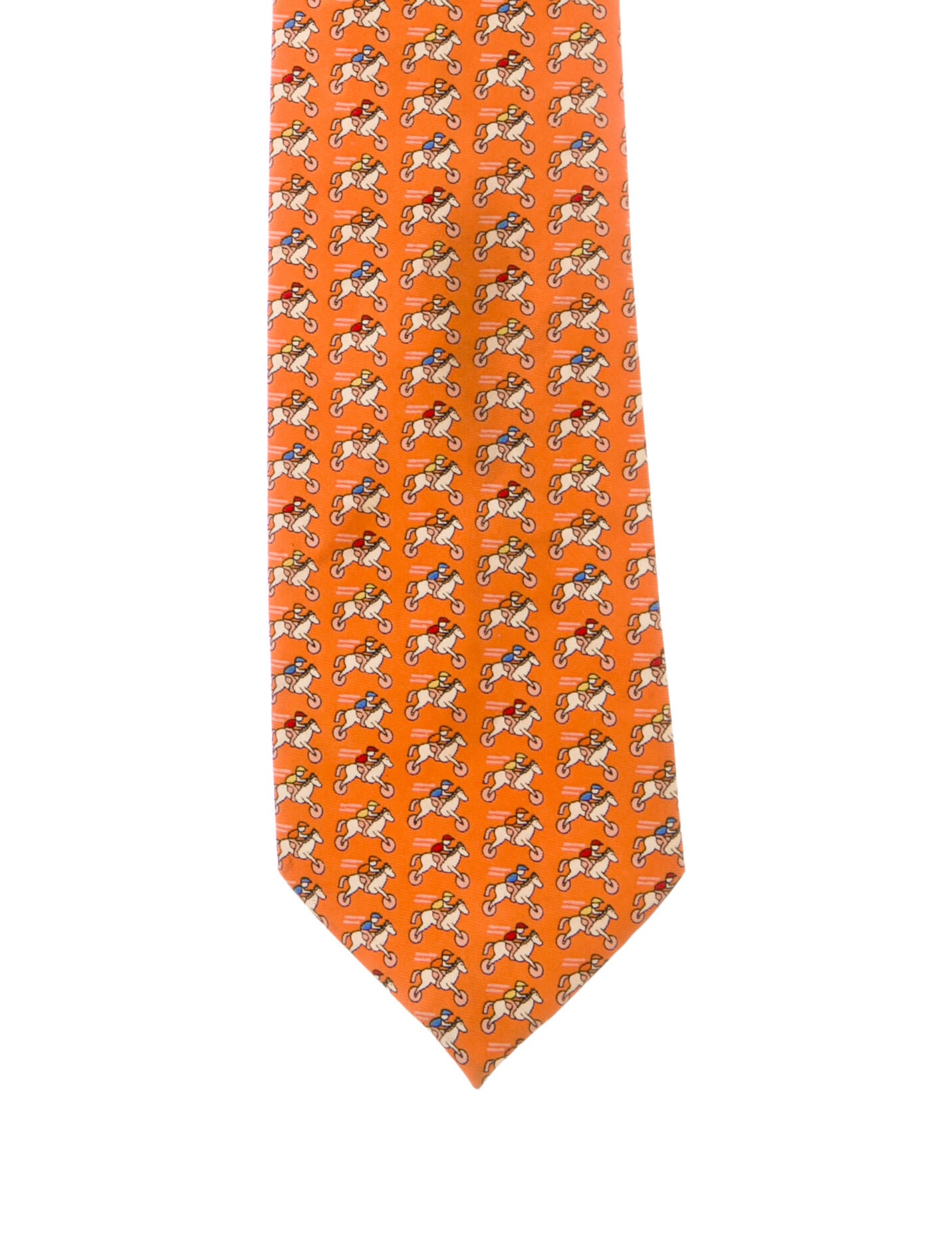 Hermès Patterned Tie