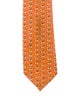 Hermès Patterned Tie