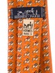 Hermès Patterned Tie