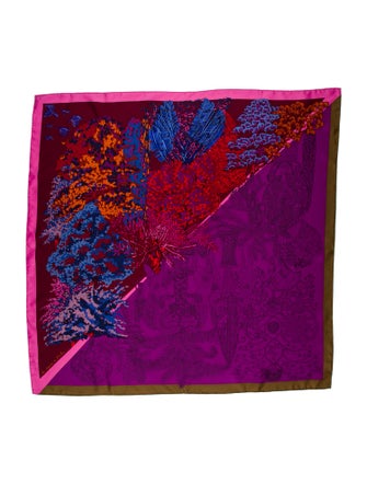 Hermès Les Légendes de L'Arbre Silk Scarf