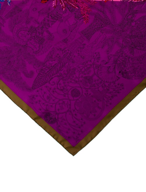 Hermès Les Légendes de L'Arbre Silk Scarf