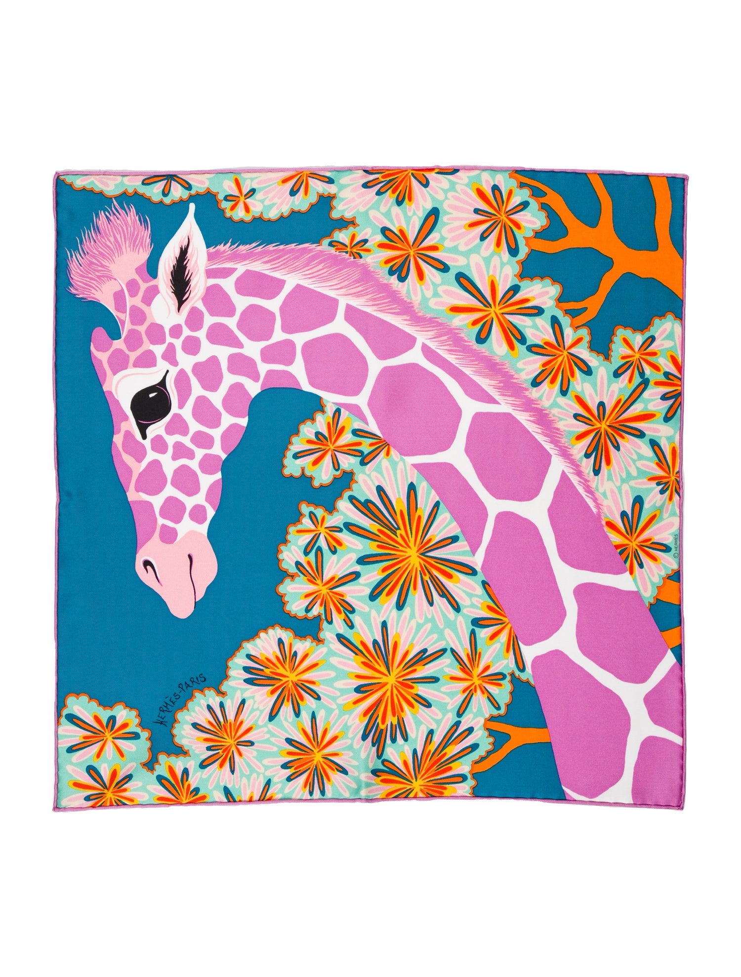 Hermès The Three Graces Silk Scarf w/ Tags