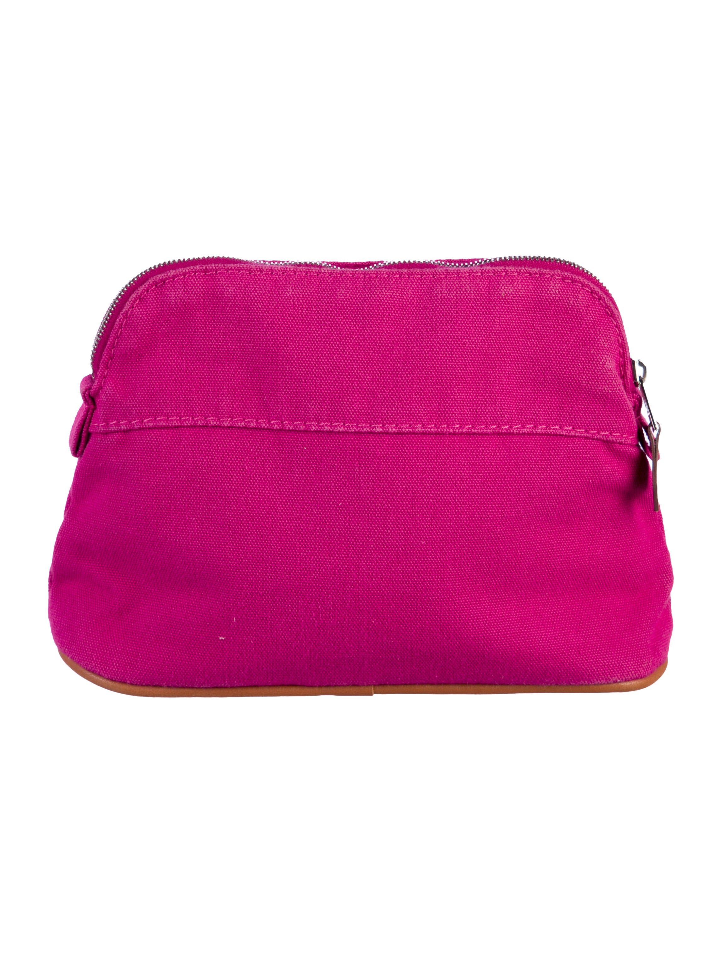 Hermès Toile Mini Bolide Travel Case