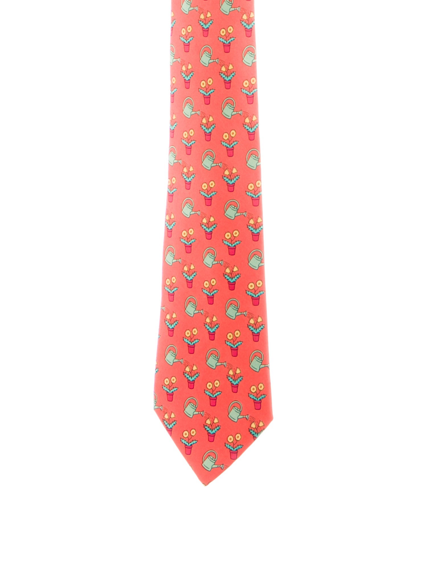 Hermès Patterned Tie