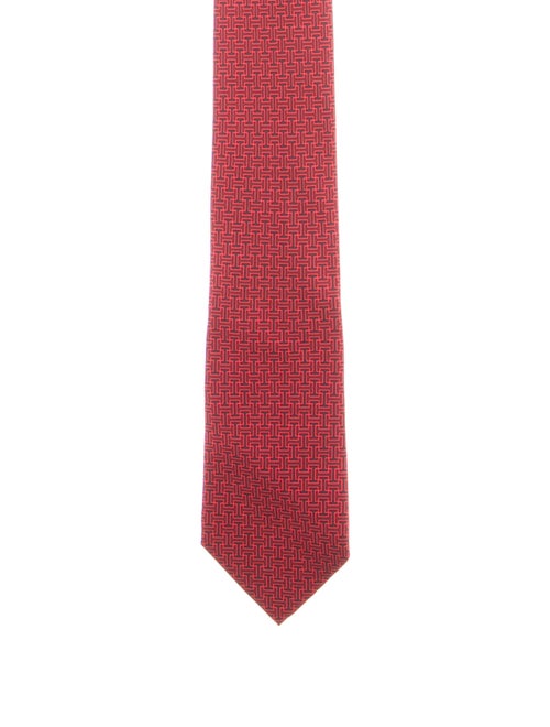 Hermès Patterned Tie