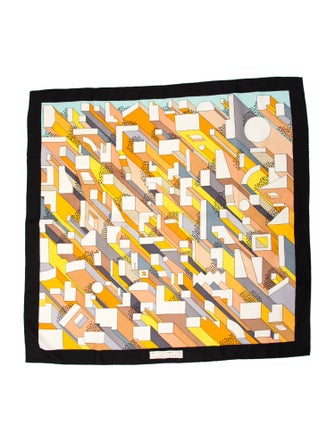 Hermès On A Summer Day Silk Scarf