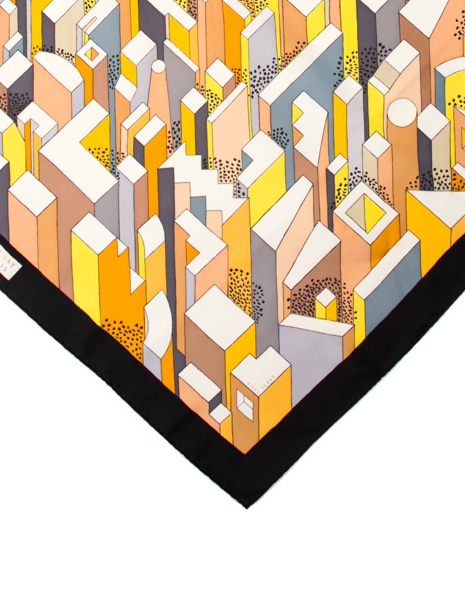 Hermès On A Summer Day Silk Scarf