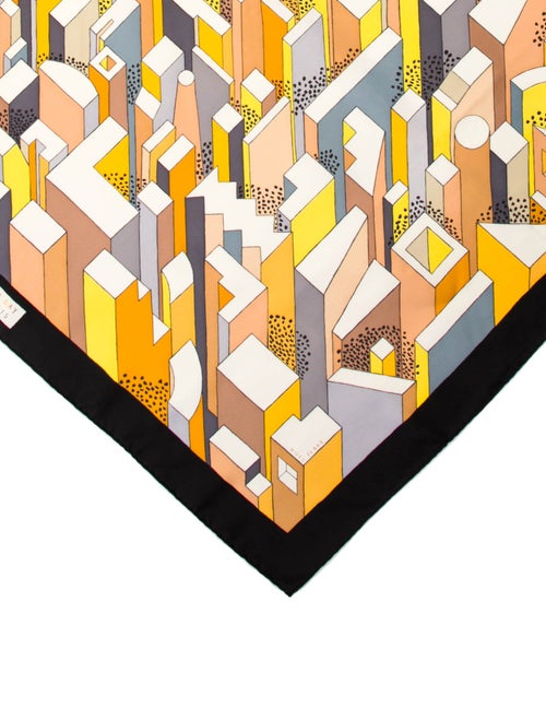 Hermès On A Summer Day Silk Scarf