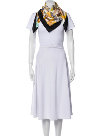 Hermès On A Summer Day Silk Scarf