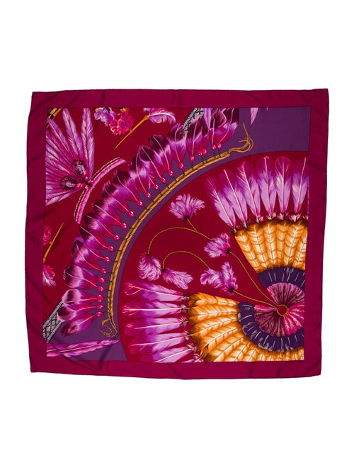 Hermès Brazil Detail Silk Scarf