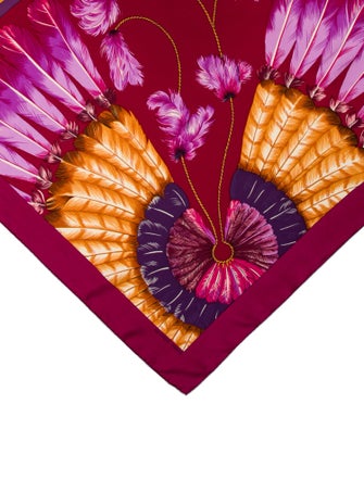 Hermès Brazil Detail Silk Scarf