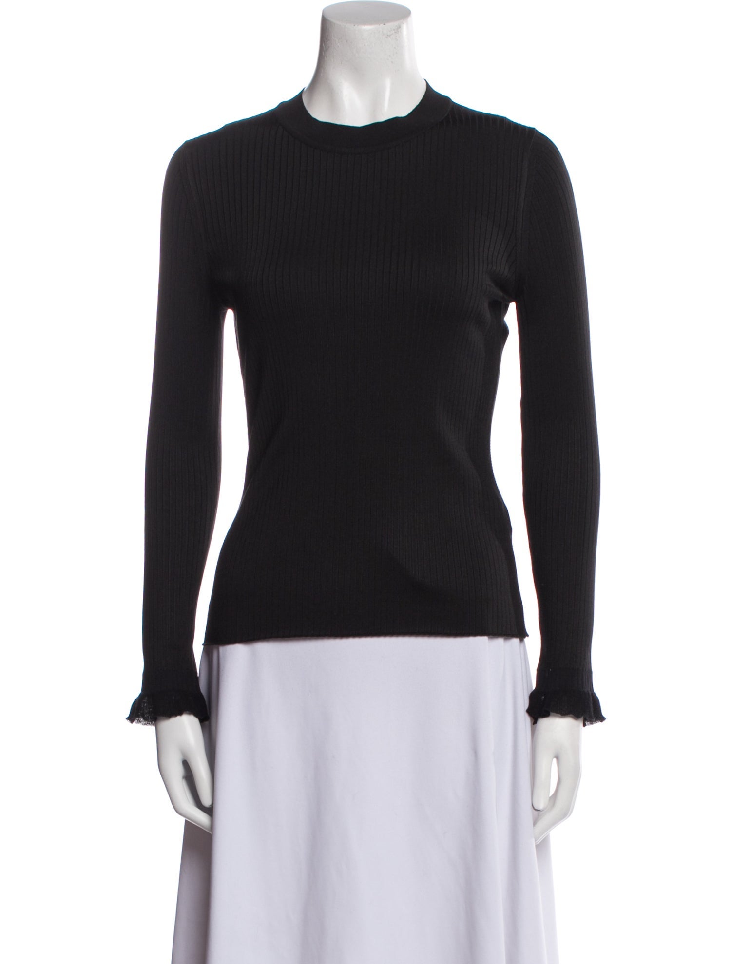 Hermès Silk Crew Neck Top