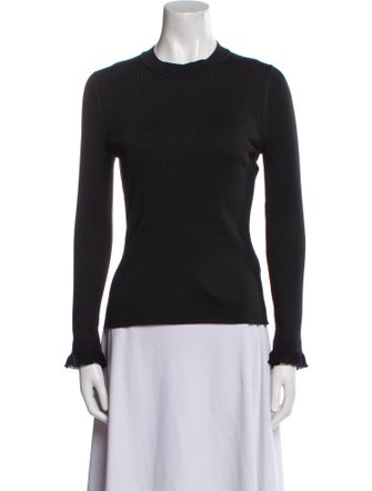 Hermès Silk Crew Neck Top