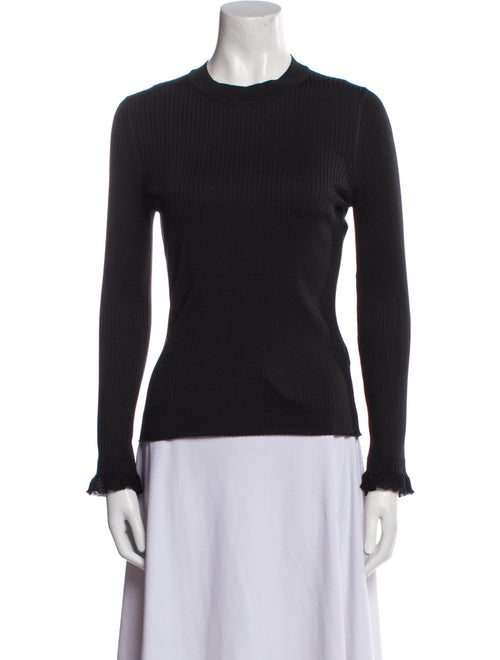 Hermès Silk Crew Neck Top