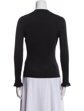 Hermès Silk Crew Neck Top