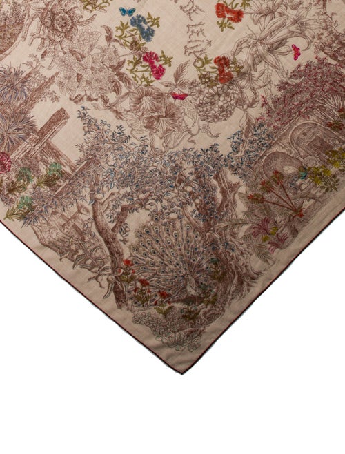 Hermès Le Jardin de Leila Cashmere Shawl