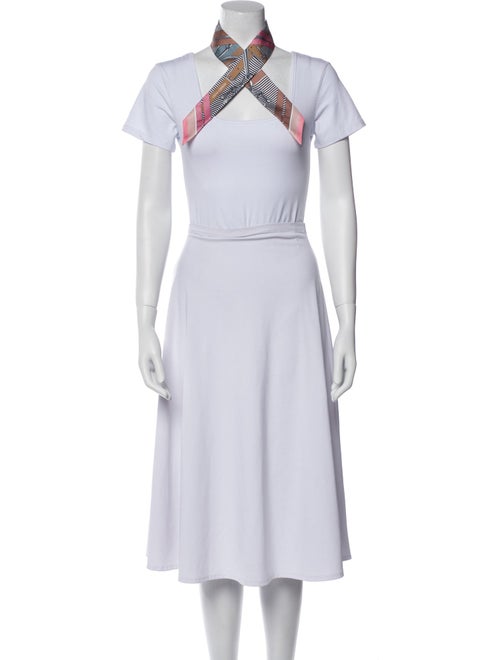 Hermès Mors à Jouets Chemise Silk Twilly Scarf