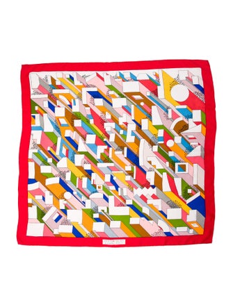 Hermès A Summer Day Silk Scarf
