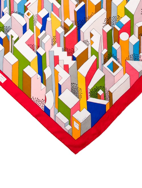 Hermès A Summer Day Silk Scarf