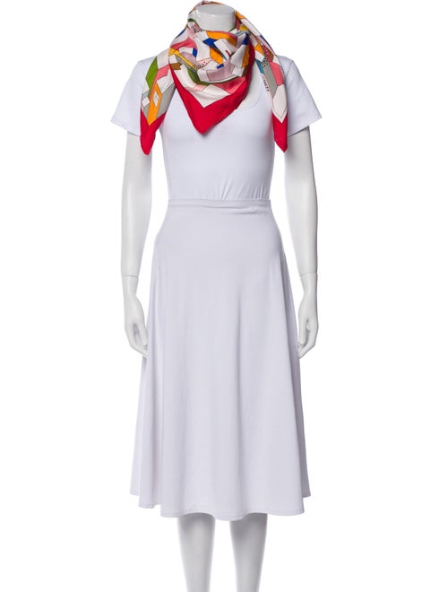 Hermès A Summer Day Silk Scarf